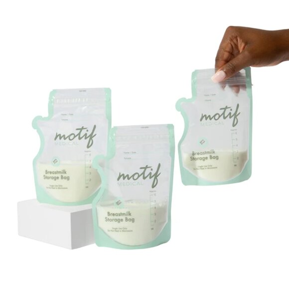 Motif Medical / Lot of x5 - 100 Count 6oz Milk Storage Bags - Picture 5 of 8